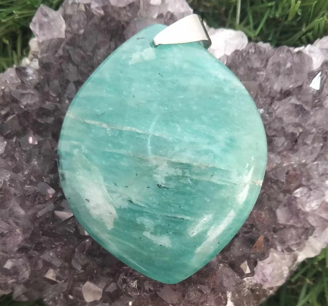 Pendentif Amazonite